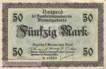 Memel - 50  Mark (#MEM-07a_VF)