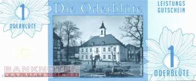 Regionalgeld Oderblüte - 1  Oderblüte (#OD01b_UNC)