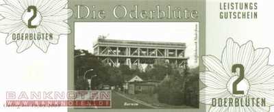 Regionalgeld Oderblüte - 2  Oderblüten (#OD02d_UNC)