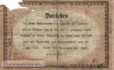 Kaiserslautern - 5  Gulden (#PR_A578a_G)