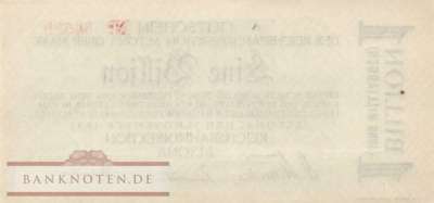 Reichsbahn Altona - 1 Billion Mark (#RB001_23b_UNC)