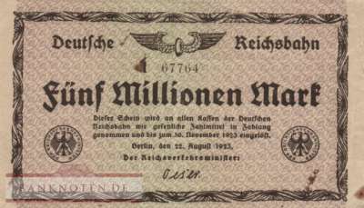 Reichsbahn Berlin - 5 Millionen Mark (#RB002_05a_F)