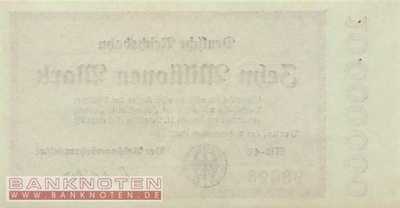 Reichsbahn Berlin - 10 Millionen Mark (#RB002_09c_UNC)