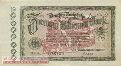Reichsbahn Berlin - 20 Millionen Mark (#RB002_10b_XF)