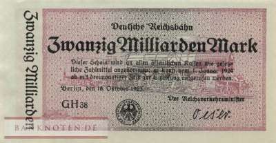 Reichsbahn Berlin - 20 Milliarden Mark (#RB002_19h_AU)
