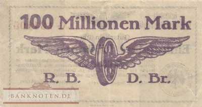 Reichsbahn Breslau - 100 Millionen Mark (#RB003_08b_VF)