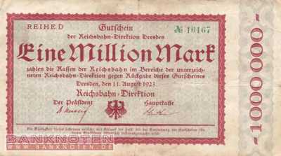 Reichsbahn Dresden - 1 Million Mark (#RB005_03a_F)