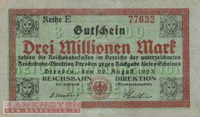 Reichsbahn Dresden - 3 Millionen Mark (#RB005_06_VF)