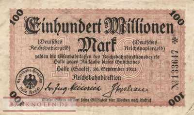 Reichsbahn Halle - 100 Millionen Mark (#RB010_03a_VF)