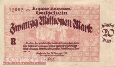 Reichsbahn Karlsruhe - 20 Millionen Mark (#RB012_05a_VF)