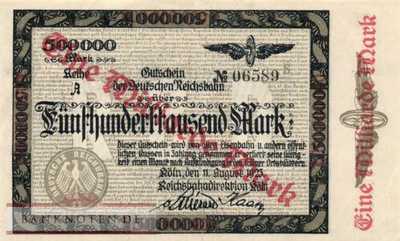 Reichsbahn Köln - 1 Milliarde Mark (#RB013_13_XF)