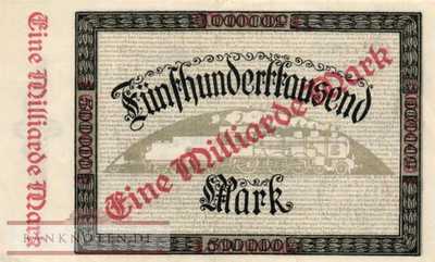 Reichsbahn Köln - 1 Milliarde Mark (#RB013_13b_XF)