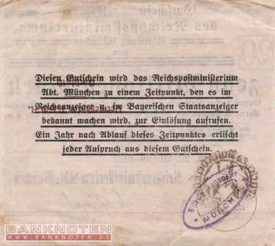 Reichspostministerium München - 10 Millionen Mark (#RP508_01c_F)