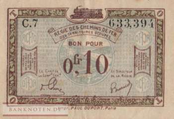 Germany - 0,10  Franc (#RPR-57_VF)