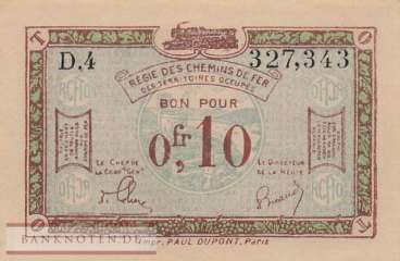 Germany - 0,10  Franc (#RPR-57_XF)