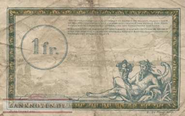 Deutschland - 1  Franc (#RPR-60_VG)
