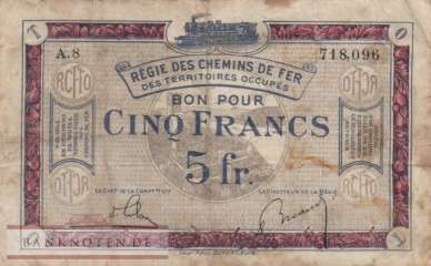 Deutschland - 5  Francs (#RPR-61_F)