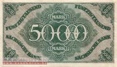 Sachsen - 50.000  Mark (#SAX16_XF)