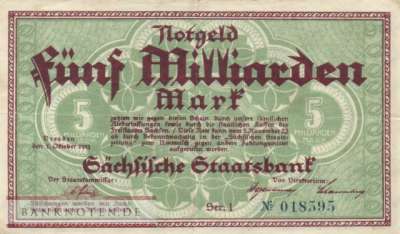 Sachsen - 5 Milliarden Mark (#SAX36_F)