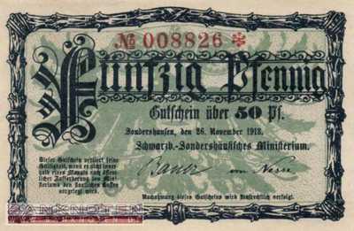 Schwarzburg-Sonderhausen - 50  Pfennig (#SBS01a_UNC)