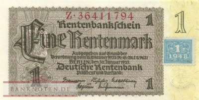 Deutschland - 1  Deutsche Mark (#SBZ-01b_UNC)