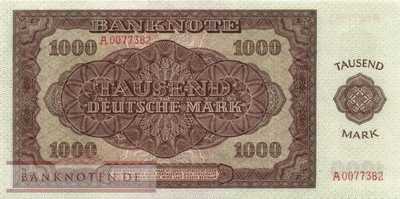 Germany - 1.000  Mark (#SBZ-18_UNC)