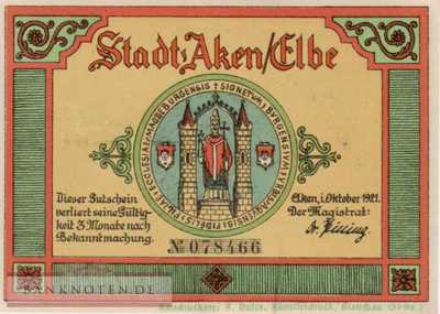 Aken - 50  Pfennig (#SS0008_2b-2-4_F)