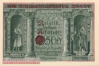 Allstedt - 50  Pfennig (#SS0015_1-3-6_UNC)