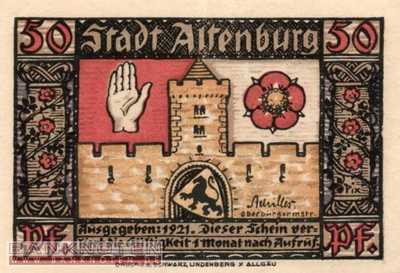 Altenburg - 50  Pfennig (#SS0021_1a-3_UNC)