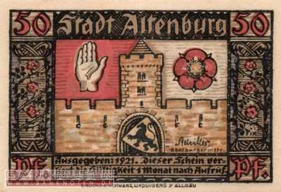 Altenburg - 50  Pfennig (#SS0021_1a-5_UNC)
