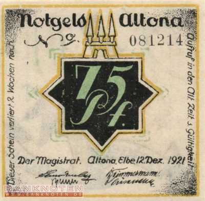 Altona - 75  Pfennig (#SS0030_2-3-2_UNC)