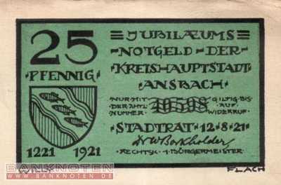 Ansbach - 25  Pfennig (#SS0035_1b-1-1221_AU)