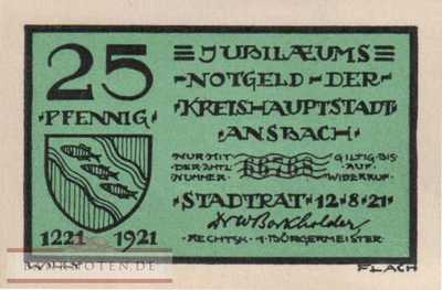 Ansbach - 25  Pfennig (#SS0035_1b-1-1430_UNC)