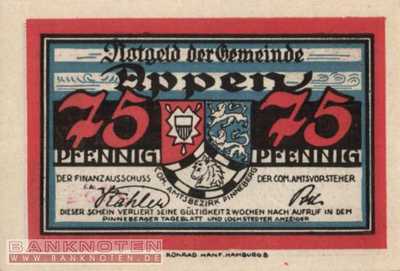 Appen - 75  Pfennig (#SS0039_2-3-1_UNC)