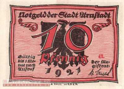 Arnstadt - 10  Pfennig (#SS0043_1-5_UNC)