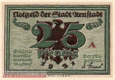 Arnstadt - 25  Pfennig (#SS0043_2-1_UNC)