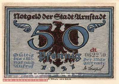 Arnstadt - 50  Pfennig (#SS0043_3-6_UNC)