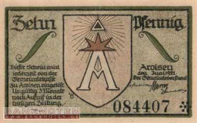 Arolsen - 10  Pfennig (#SS0044_1a-1_UNC)
