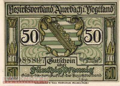 Auerbach - 50  Pfennig (#SS0053_1a-1-2_UNC)