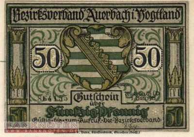 Auerbach - 50  Pfennig (#SS0053_2-1-1_UNC)