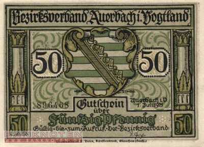 Auerbach - 50  Pfennig (#SS0053_2-1-2_UNC)