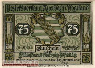 Auerbach - 75  Pfennig (#SS0053_2-2-1_UNC)