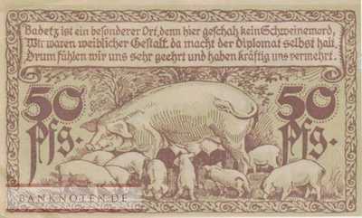 Badetz - 50  Pfennig (#SS0059_1-2-1_VG)