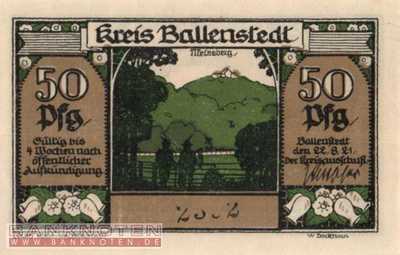 Ballenstedt - 50  Pfennig (#SS0060_1a-3-1_UNC)