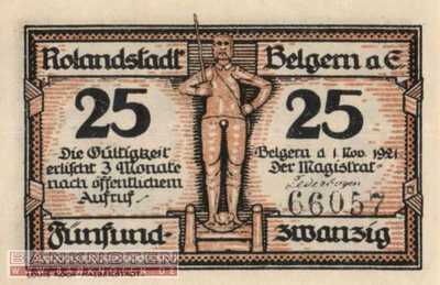 Belgern - 25  Pfennig (#SS0070_1-1_UNC)