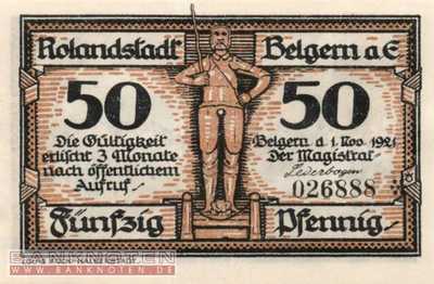 Belgern - 50  Pfennig (#SS0070_1-2_UNC)