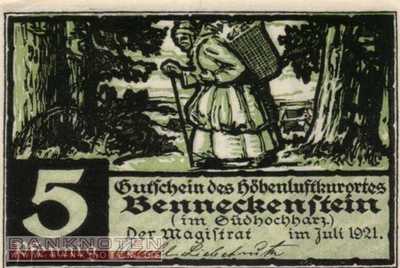 Benneckenstein - 5  Pfennig (#SS0073_1-1_UNC)