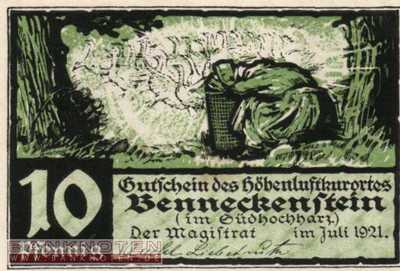 Benneckenstein - 10  Pfennig (#SS0073_1-2_UNC)