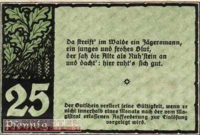 Benneckenstein - 25  Pfennig (#SS0073_1-3_UNC)