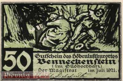 Benneckenstein - 50  Pfennig (#SS0073_1-4_UNC)